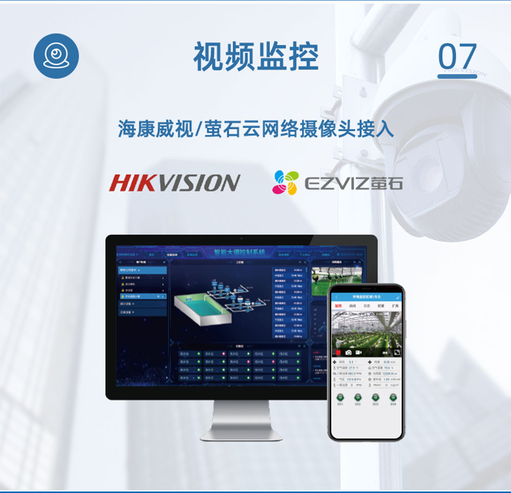 电动球阀DN25云平台视频监控