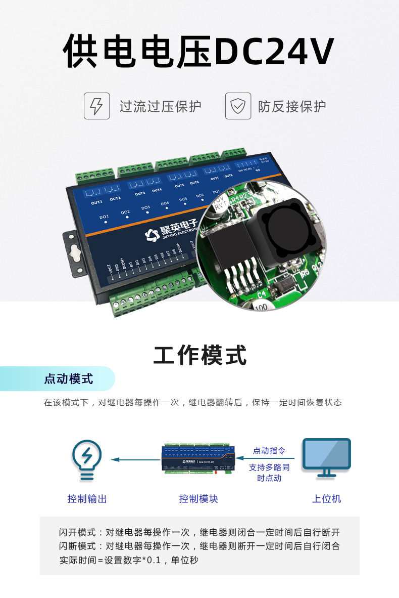 DAM-T0FFF-MT 工业级数采控制器工作模式