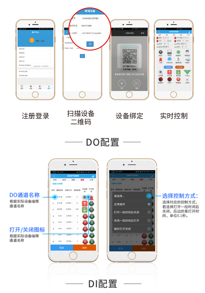 云平台 DAM-3200 远程智能控制器云平台设置