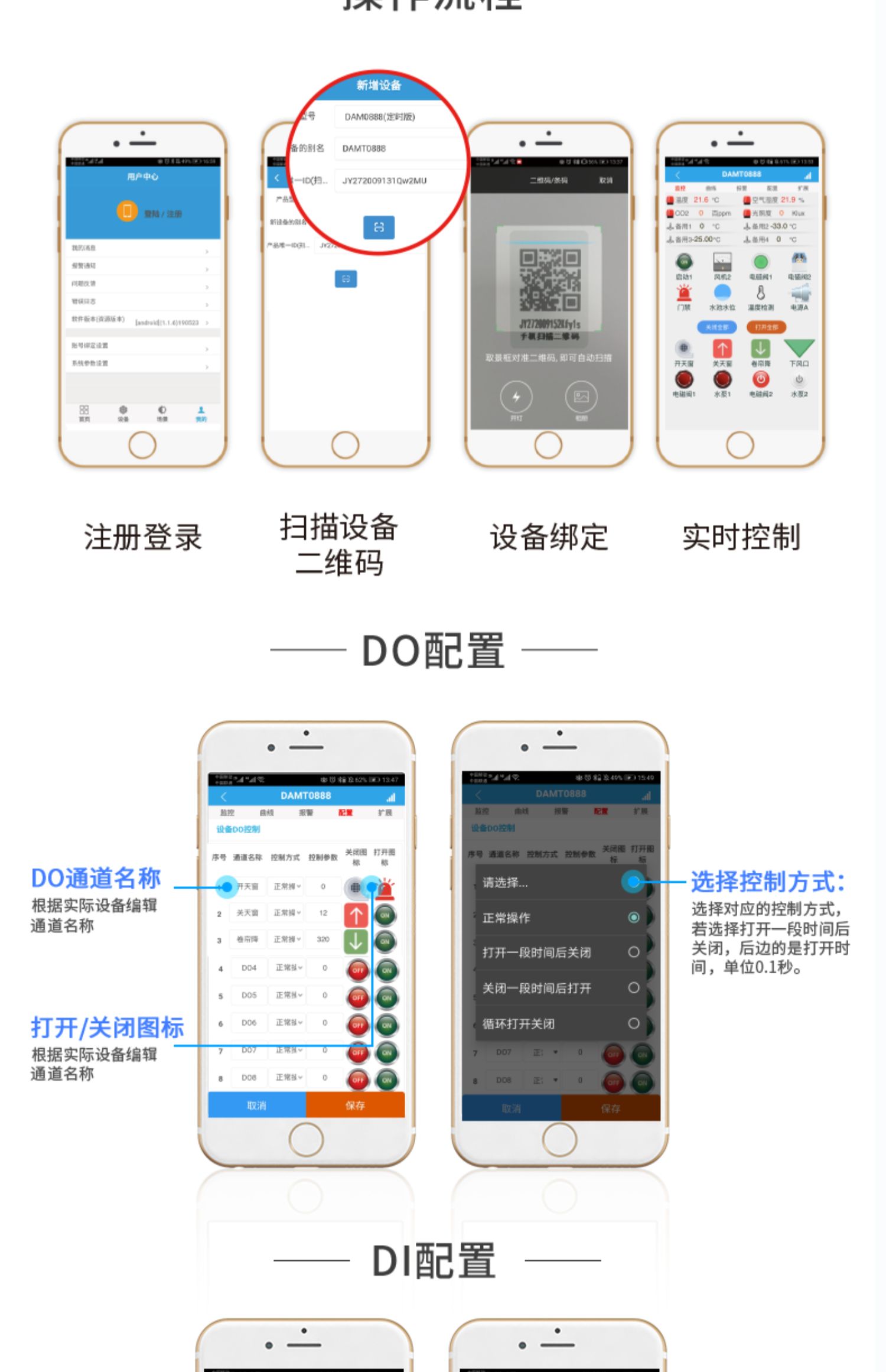 LORA1012A LoRa无线测控模块云平台操作流程
