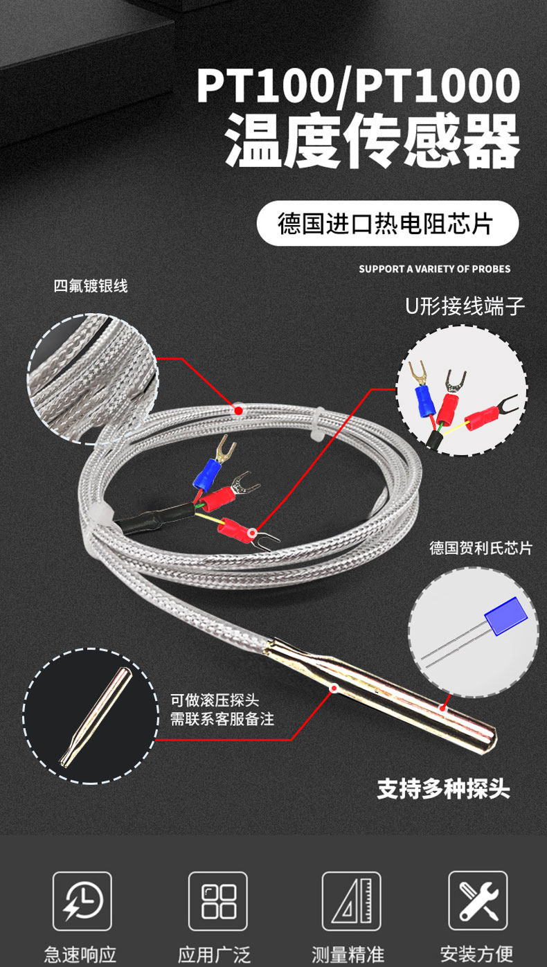 PT100 温度传感器 PT100 温度传感器