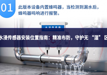 水浸传感器安装位置指南：精准布防，守护无 “湿” 区
